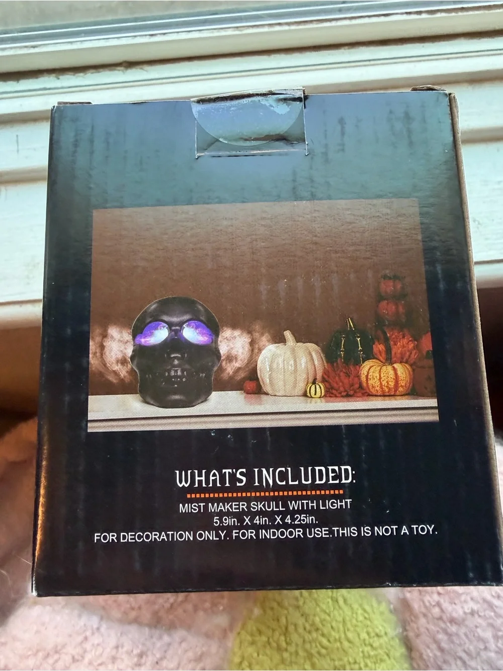 Unknown black mist